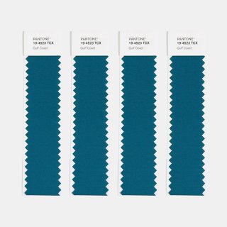 PANTONE ® COTTON SWATCH CARD
dubbel gelaagd, gesneden in 4 stroken 
van elk 2,5 cm x 11 cm...